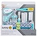 Safety 1st Deluxe 25-Piece Baby Healthcare and Grooming Kit (Arctic Blue)