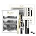 QUEWEL DIY Eyelash Extensions Kit, Lash Clusters 144 Pcs, Clusters Eyelash Applicator Tool, Eyelash Clusters Bond and Seal Super Hold, Clusters Lash Glue Remover Easy to Apply at Home(QU-H-DH-01)