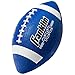 Franklin Sports Football - Grip-Rite 100 - Kids Junior Size - Youth Football - Durable Outdoor Rubber Football - Blue / White