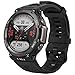 Amazfit T-Rex 2 Rugged Smart Watch, Military Certified, GPS, 24-Day Battery Life, Heart Rate, VO2, SPO2 Monitoring, Pacer, Altitude, 10 ATM Water-Resistant, Sleep Monitoring (Black)