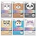 Epielle Character Sheet Masks | Korean Animal Spa Mask | -For All Skin Types | Spa gifts for women, Birthday Party Gift for her kids, Girls Night, Skincare Party, Stocking Stuffers (Assorted 6 pk)