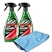 Turtle Wax 50834 1-Step Wax & Dry-26 oz. Double Pack with Microfiber Towel, 52. Fluid_Ounces, 2 Pack