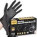 TitanFlex Heavy-Duty Black Disposable Nitrile Gloves, Box of 100, 6-mil, Fully Textured, Powder-Free, Latex-Free, Non-Sterile