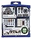 Dremel Rotary Tool Accessory Kit- 710-08- 160- EZ Lock Technology- 1/8 inch Shank- Cutting Bits, Polishing Wheel And Compound, Sanding Disc And Drum, Carving, Sharpening, And Engraving