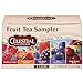 Celestial Seasonings Fruit Tea Sampler Herbal Variety Pack, Caffeine Free, 18 Tea Bags Box