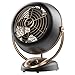 Vornado VFAN Alchemy Vintage Fan | Retro Metal Air Circulator for Cooling & Decor | 5 Speeds, Adjustable Tilt | Gunmetal