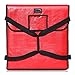 New Star Foodservice 50110 Insulated Pizza Delivery Bag, 22' by 22' by 5', Red