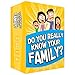 Do You Really Know Your Family? A Fun Family Game Filled with Conversation Starters and Challenges - Great for Kids, Teens and Adults