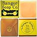 Bangor Soap Co.'s FRESH LEMON Pure, Natural Soap Bars, The FINEST Tallow, Coconut, and Hemp, NOTHING Artificial, NOTHING Superficial for A Smooth, Nourishing Lather (3-Pack)