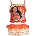 Disney Moana Toddler Girls Tankini Top and Skirt Orange 3T