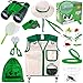 GINMIC Kids Explorer Kit & Bug Catching Kit, 11 Pcs Outdoor Exploration Kit for Kids Camping with Binoculars, Adventure, Hunting, Hiking, Educational Toy Gift for 3-12 Years Old Boys Girls