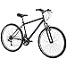 Huffy Stone Mountain Mens 26 Inch Mountain Bike, Matte Black Frame, 21-Speed Shimano Twist Shifting, Front Suspension, Comfort Saddle | 20'/24'/26' Sizes, 6-21 Speeds, Dual Suspension Available |