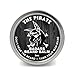 Badass Beard Care Beard Balm - The Pirate Scent, 2 Ounce - All Natural Ingredients, Keeps Beard and Mustache Full, Soft and Healthy, Reduce Itchy and Flaky Skin, Promote Healthy Growth