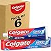 Colgate Cavity Protection Toothpaste with Fluoride, Great Regular Flavor, 6 Ounce (Pack of 6)