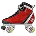Bont Parkstar Siren Red Suede Professional Roller Skates for Park Ramps Bowls Street - Rollerskates for Outdoor and Indoor Skating (Bont 6.5)