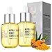 TPTAL Purc Natural Hair Density Essential Oil, Ginger Hair Serum, Anti-frizz Hair Serum, Reduce Dry Hair Care, Hair Oil for Thicker, Stronger, Longer Hair for Women Men (2PCS)