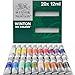 Winsor & Newton Winton Oil Color Paint Set, 20 x 12ml (0.4-oz) Tubes