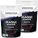 Terrasoul Superfoods Organic Maqui Berry Powder, 8 Oz (Pack of 2), Freeze-Dried, Antioxidant-Rich Superfood for Smoothies, Desserts, and Immune Support