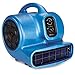 Master Equipment PetEdge Blue Force Air Dryer with Cage – Quiet Pet Fur Dryer Offers 3 Speeds Up to 2,000 CFM, 0.33 HP