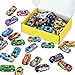Vileafy 30 Mini Race Cars for Classroom Prizes, Party Favors for Kids 4-8 Years Old, Bulk Small Pull Back Car Toys for Treasure Box, Mini Toys Cars for Kids