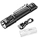 Nitecore MH12 Pro Tactical Flashlight, 3300 Lumen high Lumen USB-C Rechargeable Long Throw Compact EDC Duty Light with Holster and Lumentac Organizer