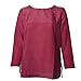 Marina Rinaldi Women's Batavia Pure Silk Printed Blouse, Red, 18W / 27