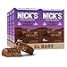 Nick's Protein Bars Triple Chocolate | 15g protein | 210 calories | Low Carb Keto Friendly Snacks No Added Sugar (Multipack 24 bars x 50g)