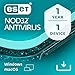 ESET NOD32 Antivirus | 2024 Edition | 1 Device | 1 Year | Antivirus Software | Gamer Mode | Small System Footprint | Official Download with License