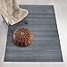 My Magic Carpet Washable Rug - Stain Resistant, Waterproof, Non-Slip - Pet & Family Friendly Machine Washable Indoor Rugs for Bedroom, Living Room, Kitchen, RV (Solid Grey, 5X7ft)