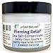 Urban ReLeaf PIERCING RELIEF Sea Salt Concentrate AFTERCARE ! Safely Clean, Soothe & Gently Calm New Irritated & Keloid Bump Piercings. Effective NON-iodized Dead Sea Salt, Tea Tree Rosemary