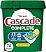 Cascade Complete Dishwasher Pods, Dishwasher tabs, Dish Washing Pods for Dishwasher, Dishwasher tablets, Lemon Scent ActionPacs, 78 Count