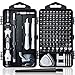 SHOWPIN 122 in 1 Precision Computer Screwdriver Kit, Laptop Screwdriver Sets with 101 Magnetic Drill Bits, Electronics Tool Kit Compatible for Tablet, PC, iPhone, PS4 Repair