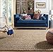 SAFAVIEH Natural Fiber Collection Area Rug - 9' x 12', Natural, Handmade Chunky Textured Jute 0.75-inch Thick, Ideal for High Traffic Areas in Living Room, Bedroom (NF447A)