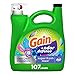 Gain + Odor Defense Liquid Laundry Detergent Super Fresh Blast Scent 154 fl oz 107 Loads HE Compatible