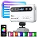 Weeylite S05 LED Camera Light, App Control RGB Video Light RGBWY 360° Colored Panel Light w 2000mAh Rechargeable CRI 95+ 2800-6800K LCD Display Portable Photography Photo Lighting for YouTube Picture