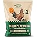 Hatortempt Bulk Dried Mealworms 10 lbs – Premium Organic Non-GMO Dried Mealworms for Chickens – High Protein Chicken Feed Meal Worms for Wild Birds & Chicken Treats for Laying Hens