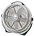 Lasko Wind Machine Air Circulator Floor Fan, 3 Speeds, Pivoting Head for Large Spaces, 20', 3300, White