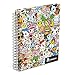 tokidoki Sketchbook with Spiral Hardcover Blank Sketch Book, 9 x 11-Inches