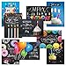 Current Bright Blackboard Birthday Greeting Card Value Pack – Set of 18 (9 Designs), Large 5 x 7 inches, Envelopes Included