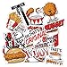 Desert Cactus KFC Sticker Kentucky Fried Chicken Stickers Vinyl Decals Laptop Water Bottle Car Scrapbook T2 (Type 2-1)