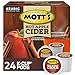 Keurig Mott's Hot Apple Cider, Keurig Single Serve K-Cup Pods, Flavored K Cups, 24 Count